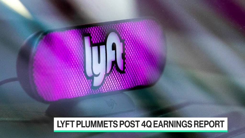 Lyft stock plunges on lower profits