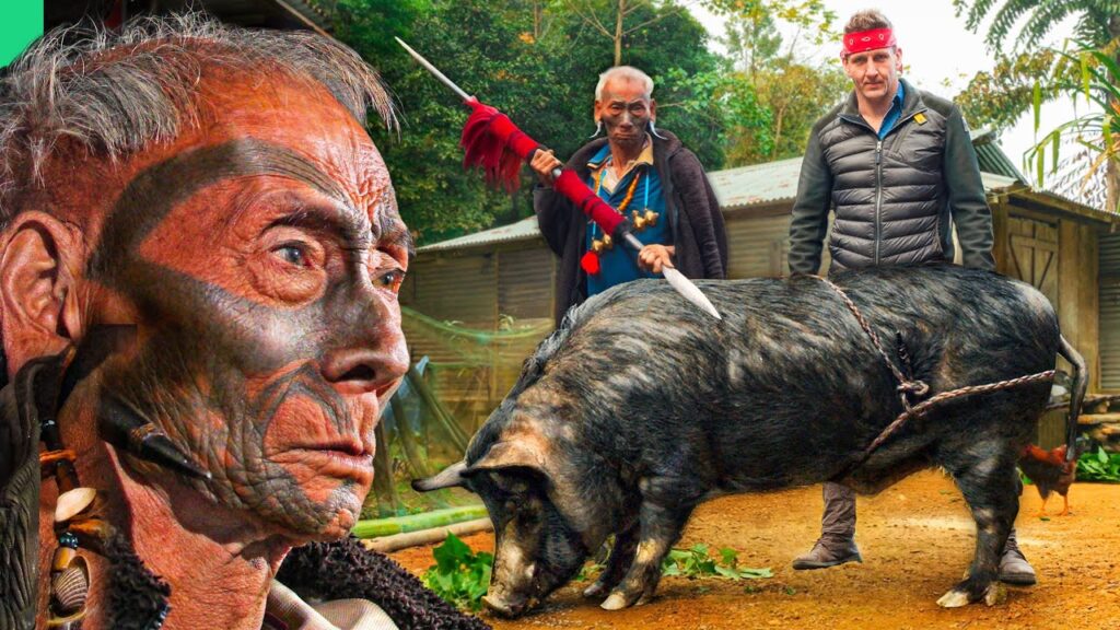 24 Hours With India’s Last Head Hunters!! RARE Village Food!!