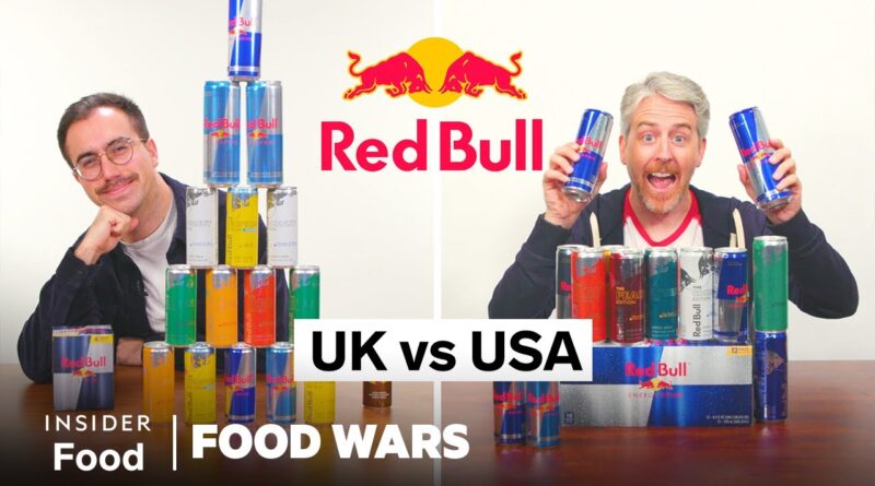 UK vs US Red Bull | Food Wars | Insider Food