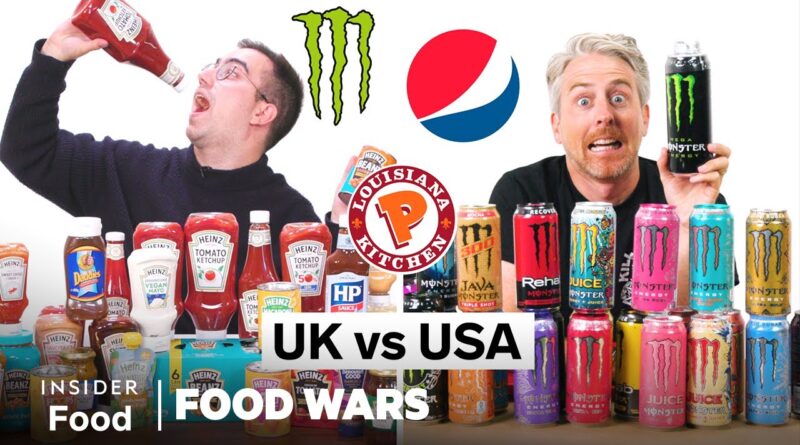 US vs UK Food Wars Season 3 Marathon | Food Wars | Insider Food