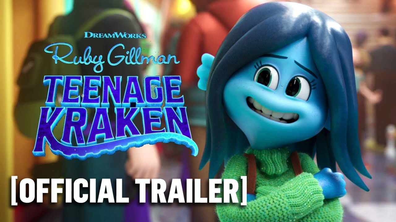 Ruby Gillman Teenage Kraken Official Trailer Starring Jane Fonda Lana Condor Toni Collette