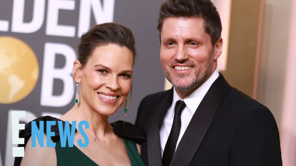 Pregnant Hilary Swank Spots One of Her Twins Flexing In New Sonogram | E! News