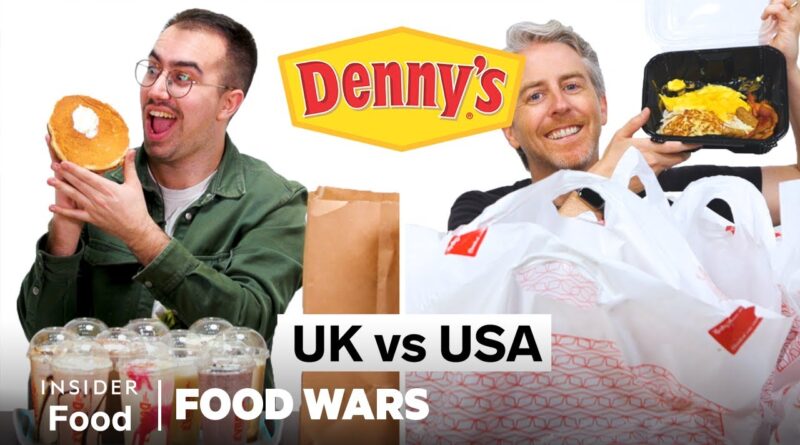 US vs UK Denny’s | Food Wars | Insider Food