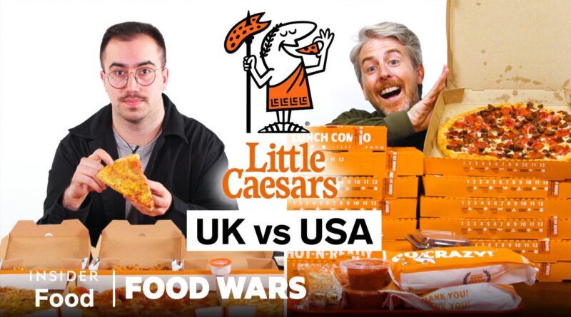 US vs UK Little Caesars | Food Wars | Insider Food
