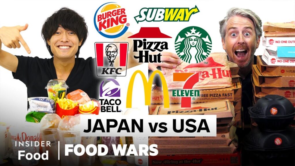 US vs Japan Food Wars All Episodes Mega Marathon | Food Wars | Insider Food