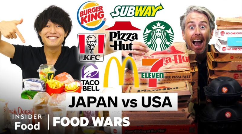 US vs Japan Food Wars All Episodes Mega Marathon | Food Wars | Insider Food