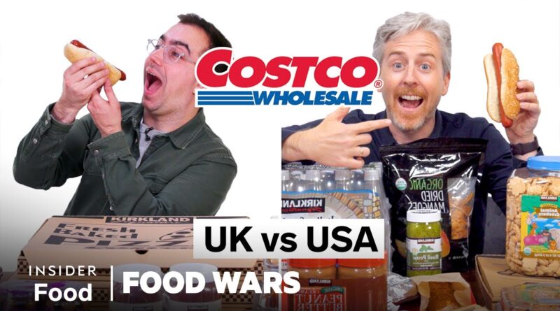US vs UK Costco | Food Wars | Insider Food
