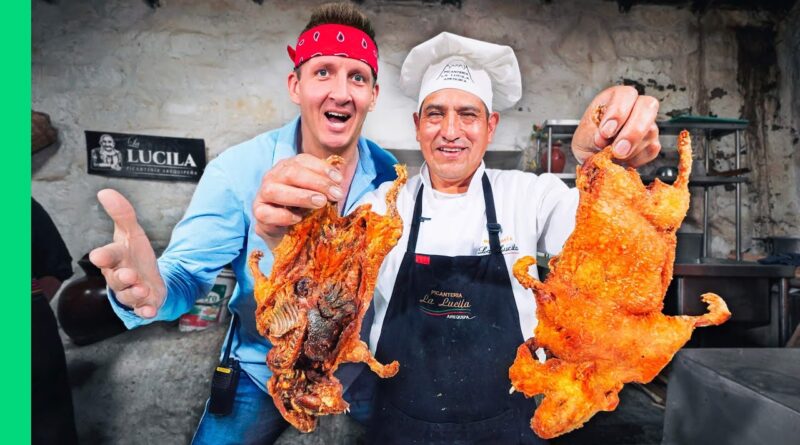 Whole Fried Rodent!! Peru Eats 65 Million Per Year!!