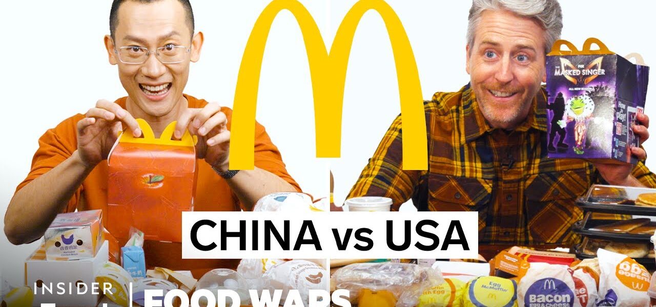 US vs China McDonald’s | Food Wars | Insider Food