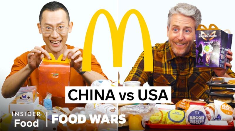 US vs China McDonald’s | Food Wars | Insider Food